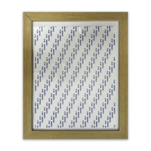 10 Inch Natural Wood Picture Frame Front Shot No Insert