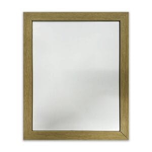 10 Inch Natural Wood Picture Frame Hero Shot Front Angle