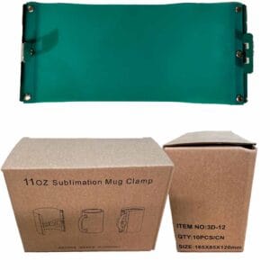11 oz Silicone Clamp Oven Sublimation 10 Pack
