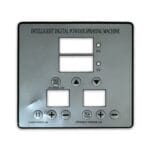 38cm Horizontal Shaker Oven Spare Parts Control Panel Face Plate