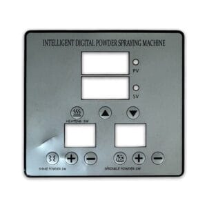 38cm Horizontal Shaker Oven Spare Parts Control Panel Face Plate