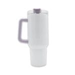 40oz Travel Mug Colourful Handle Purple Sublimation Blank Side Shot