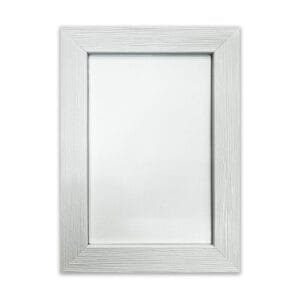 6 Inch White Wood Picture Frame Front Shot Hero