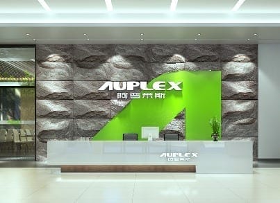 AUPLEX heat press machine reception area