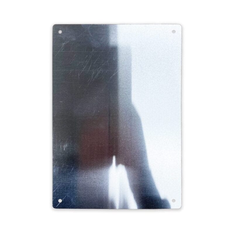 Sublimation Rounded Top Rectangular Sign Signage A4 Printable Aluminium Sublimation Blank Rounded Corners With ...