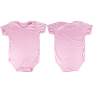 Baby Grow Tee Shirt Pink XXXL Sublimation Blank Australia