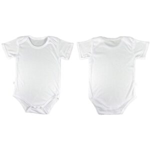 Baby Grow Tee Shirt White 3XL Sublimation Blank Australia