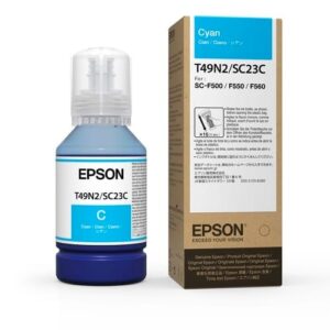 C13T49N200 140ml Cyan C UltraChrome Ink Dye Sublimation