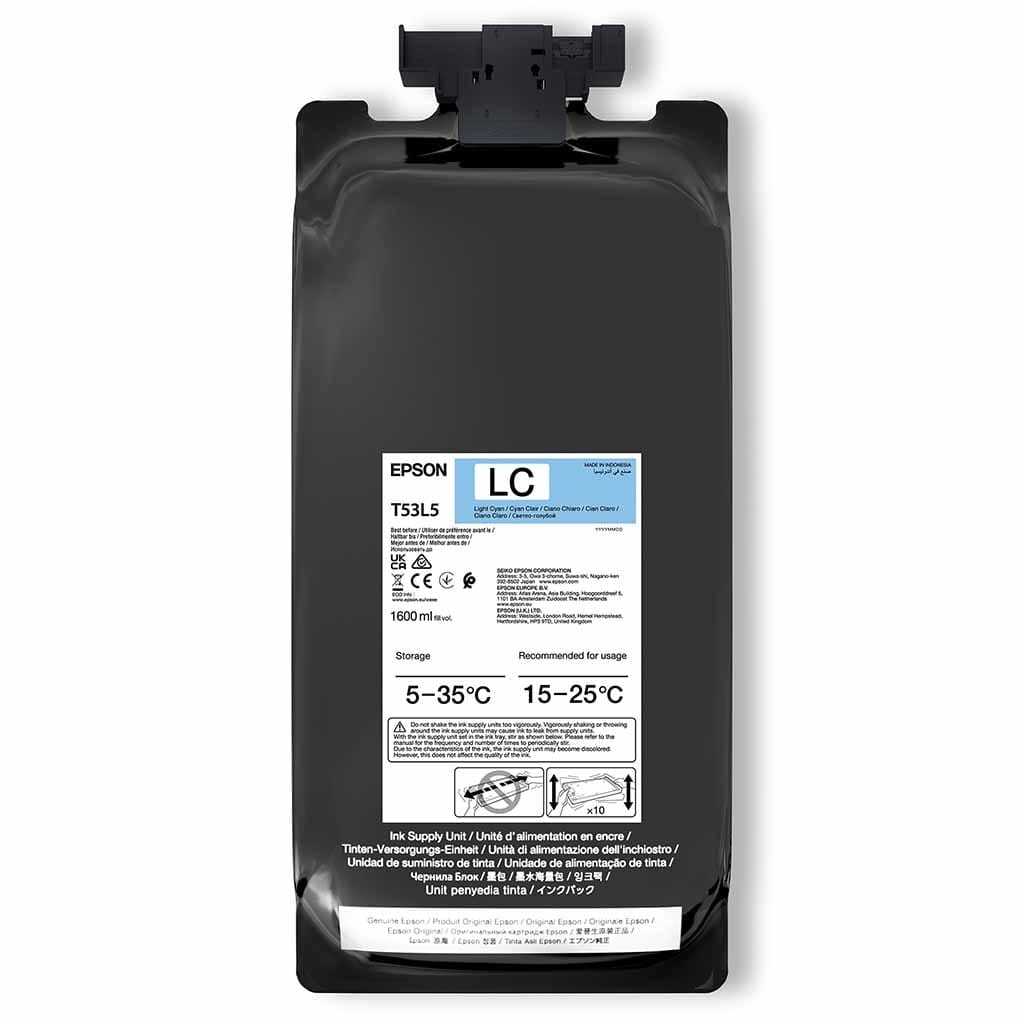 C13T53L500 LC Light Cyan Ink Pouch F6460 F6460H F9460 F9460H Australia Qld NSW Vic SA NT WA Tas