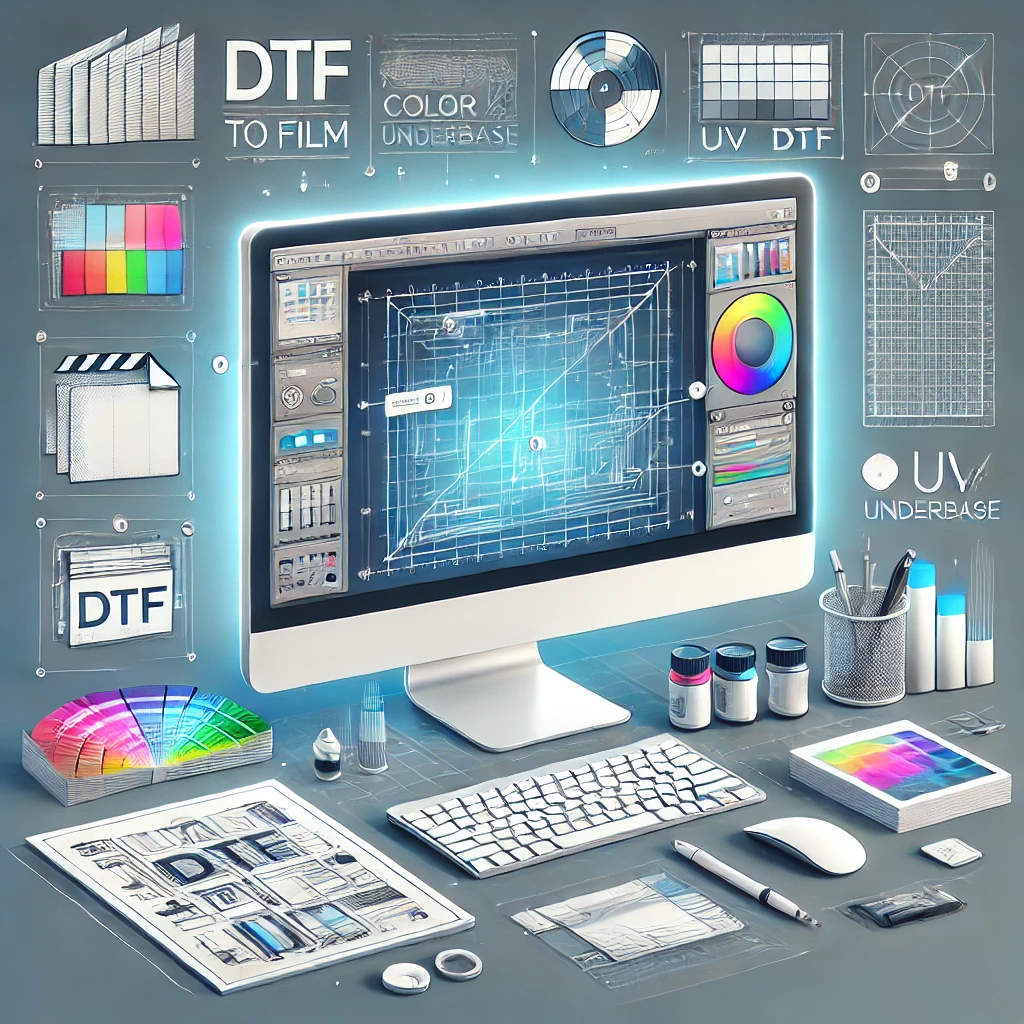 DTF (Direct to Film) and UV DTF artwork preparation