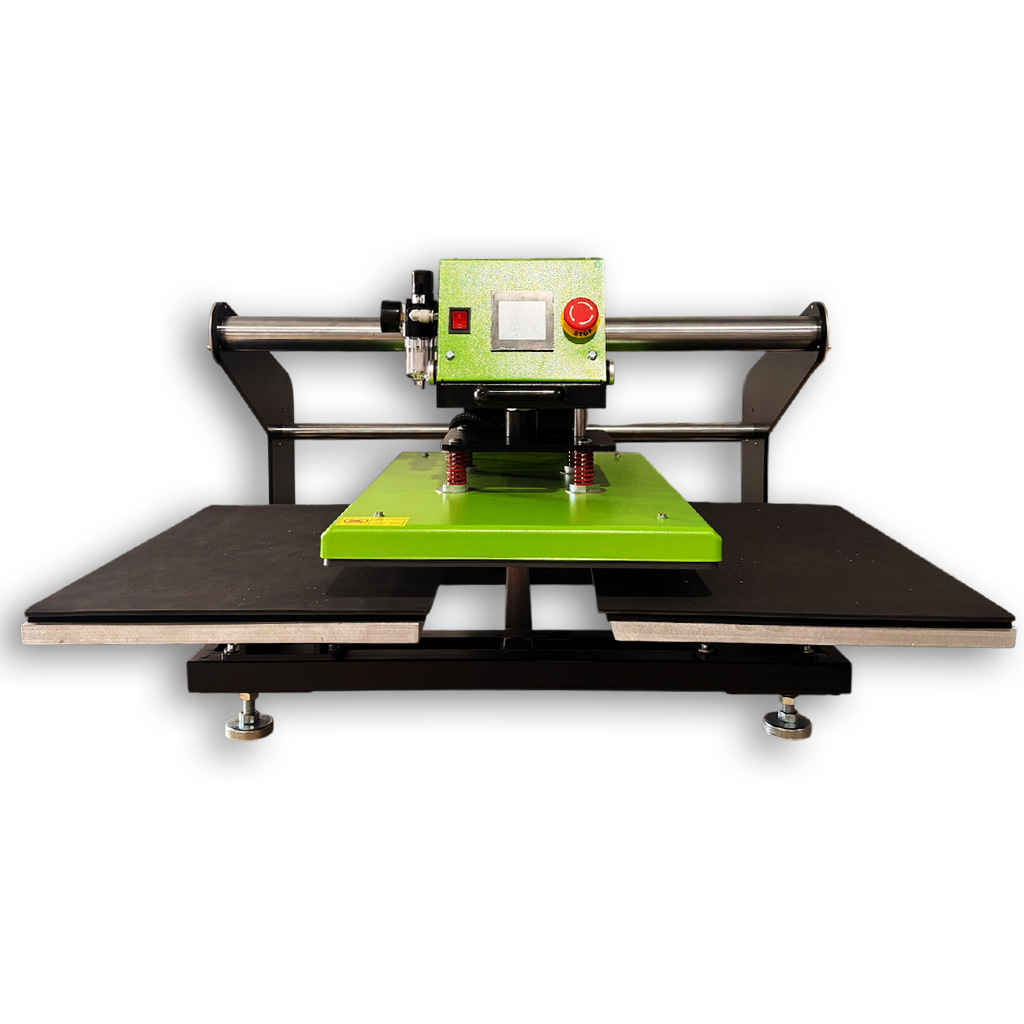 Dual Pneumatic Heat Press without Lasers Sublimation DTF Front