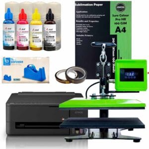Epson ET1910 Beginner Sublimation Kit with Heat Press Koala A Sub Printer Package