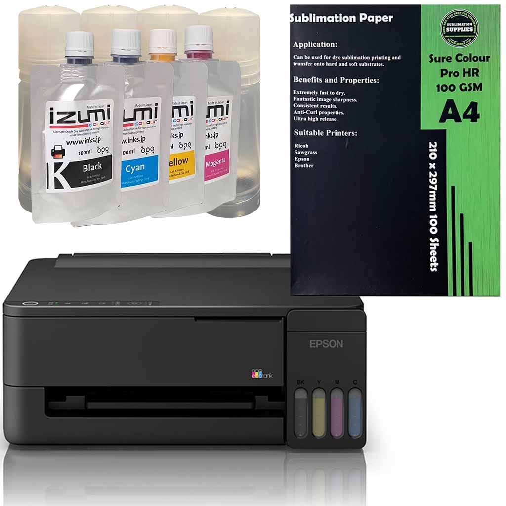 Epson ET1910 Printer Converted Sublimation Australia Conversion Sub Izumi Package