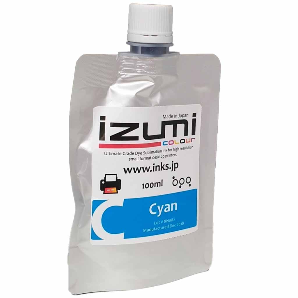 Izumi Dye Sublimation Ink C Cyan 100ml sub Australia