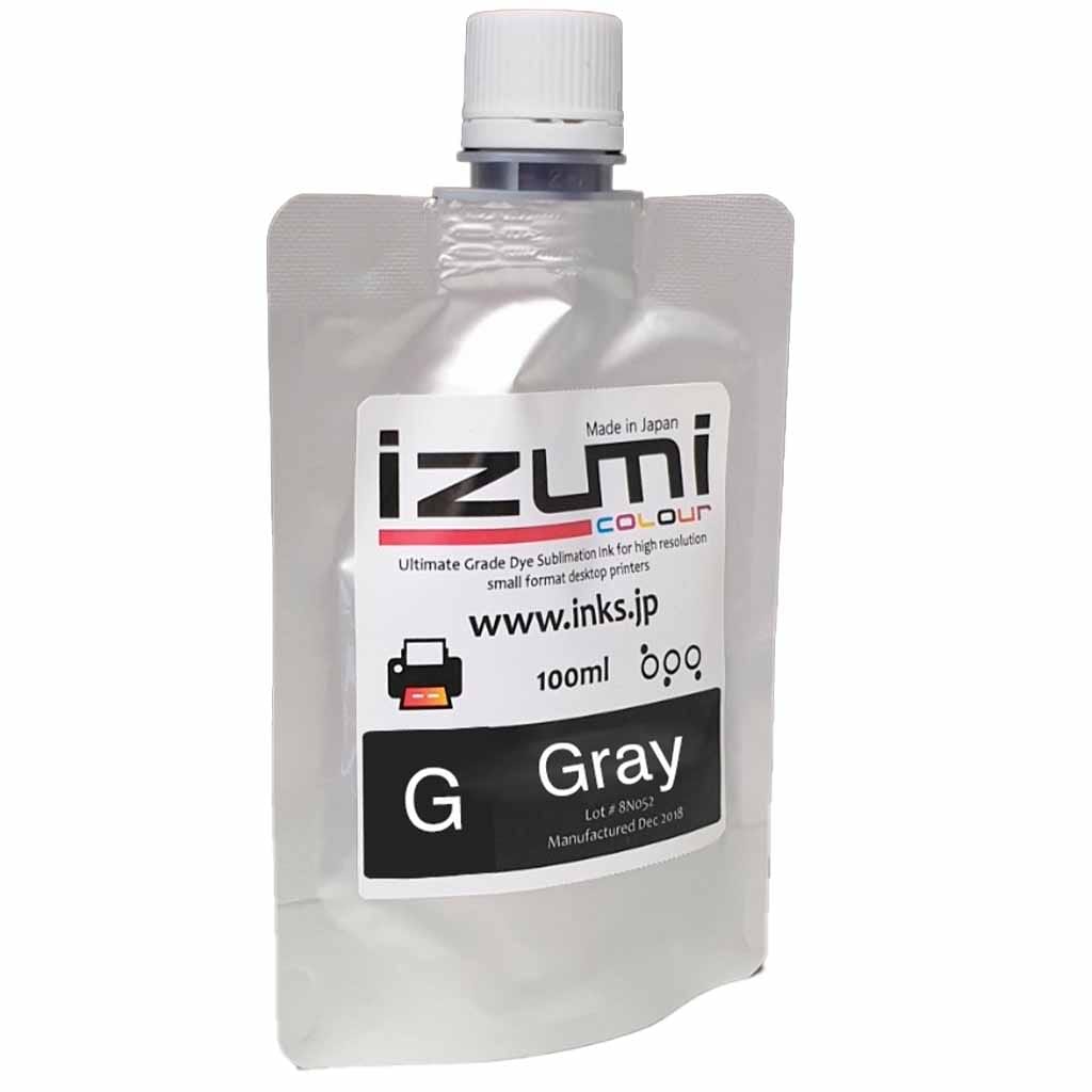 Izumi Dye Sublimation Ink G Grey 100ml sub Photo Australia