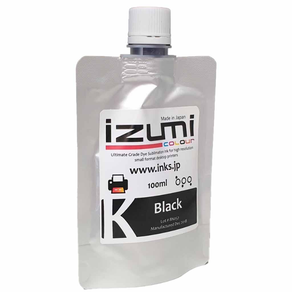 Izumi Dye Sublimation Ink K Black 100ml sub Australia