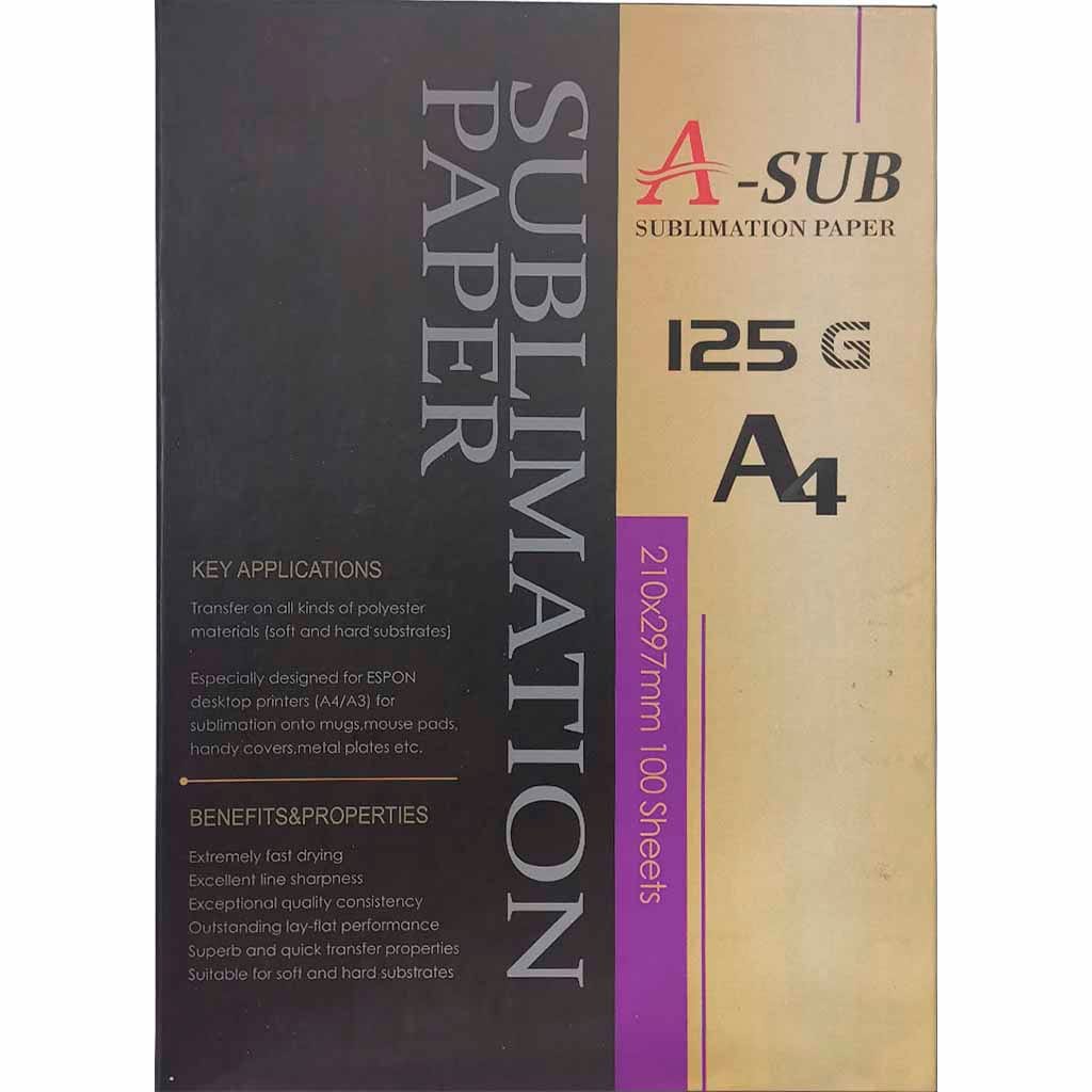 Koala A Sub Sublimation A4 125g Paper 100 Sheets Cheap High Release Quality Clean