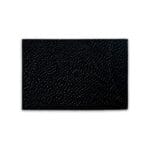 Leather Adheasive Patches Rectangle Black