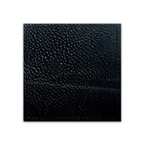 Leather Adheasive Patches Square Black