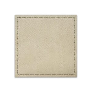 Leather Adheasive Patches Square Light Brown