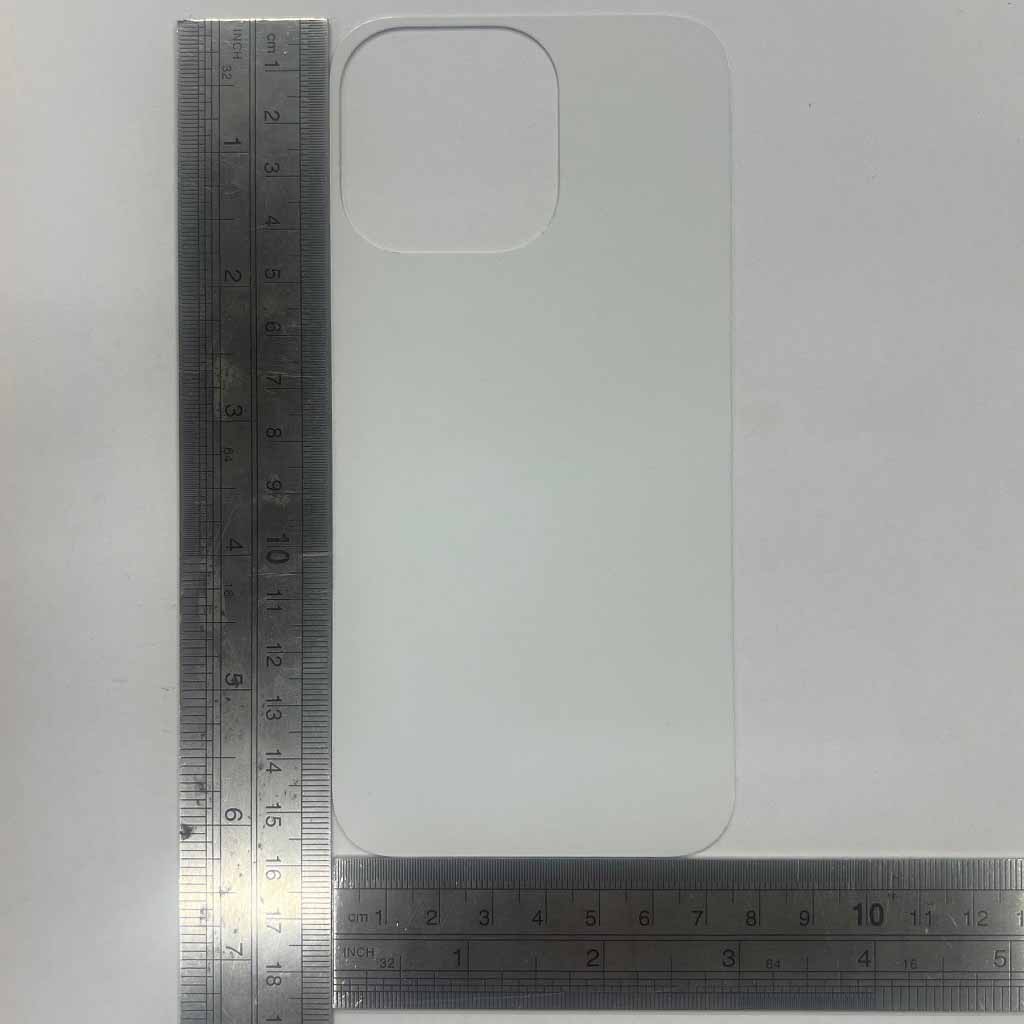 Measuring a sublimation blank phone case insert