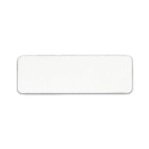 Small Name Badge Metal Front