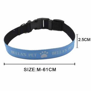 Sublimation Dog Collar Blank Medium Size