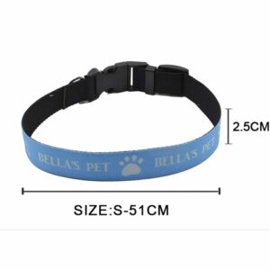 Sublimation Dog Collar Blank Small Size