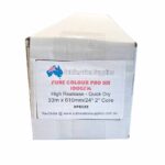 Sure Colour 100GSM Dye Sublimation Paper Roll Front 610mm Box 33m High Release