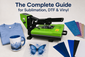 The Complete Guide for Sublimation, DTF & Vinyl Cover Image Banner