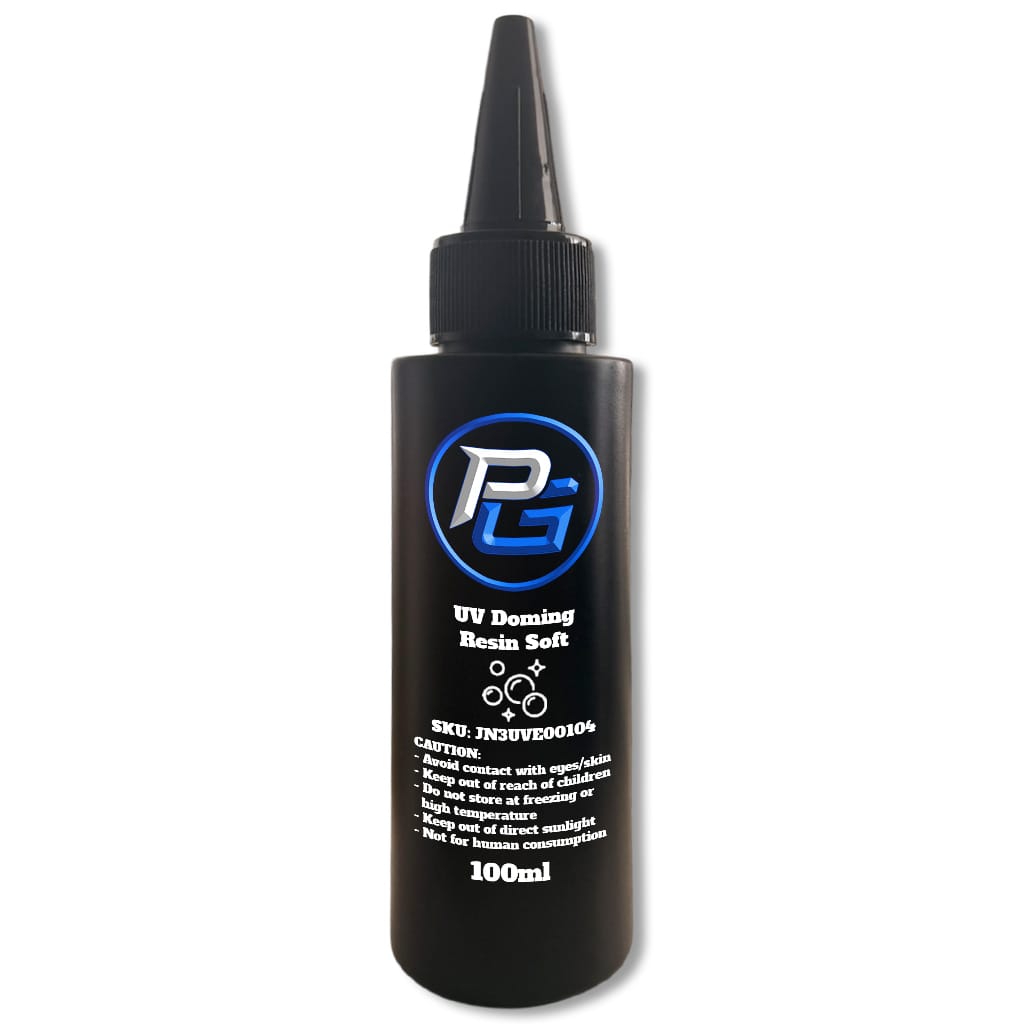 UV Doming Resin Soft 100ml Mockup