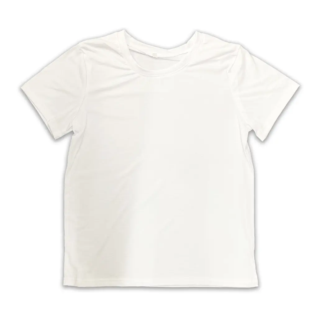 Womens Polyester T Shirt Sublimation Blank Front Small