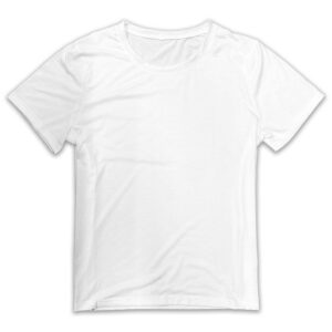 Womens Polyester T Shirt Sublimation Blank Front XL